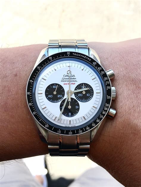 omega speedmaster panda watch.